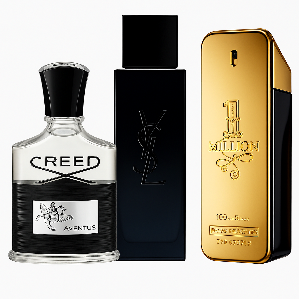 Set 3 Profumi | Creed Aventus - Y Men - One Million 100 ml